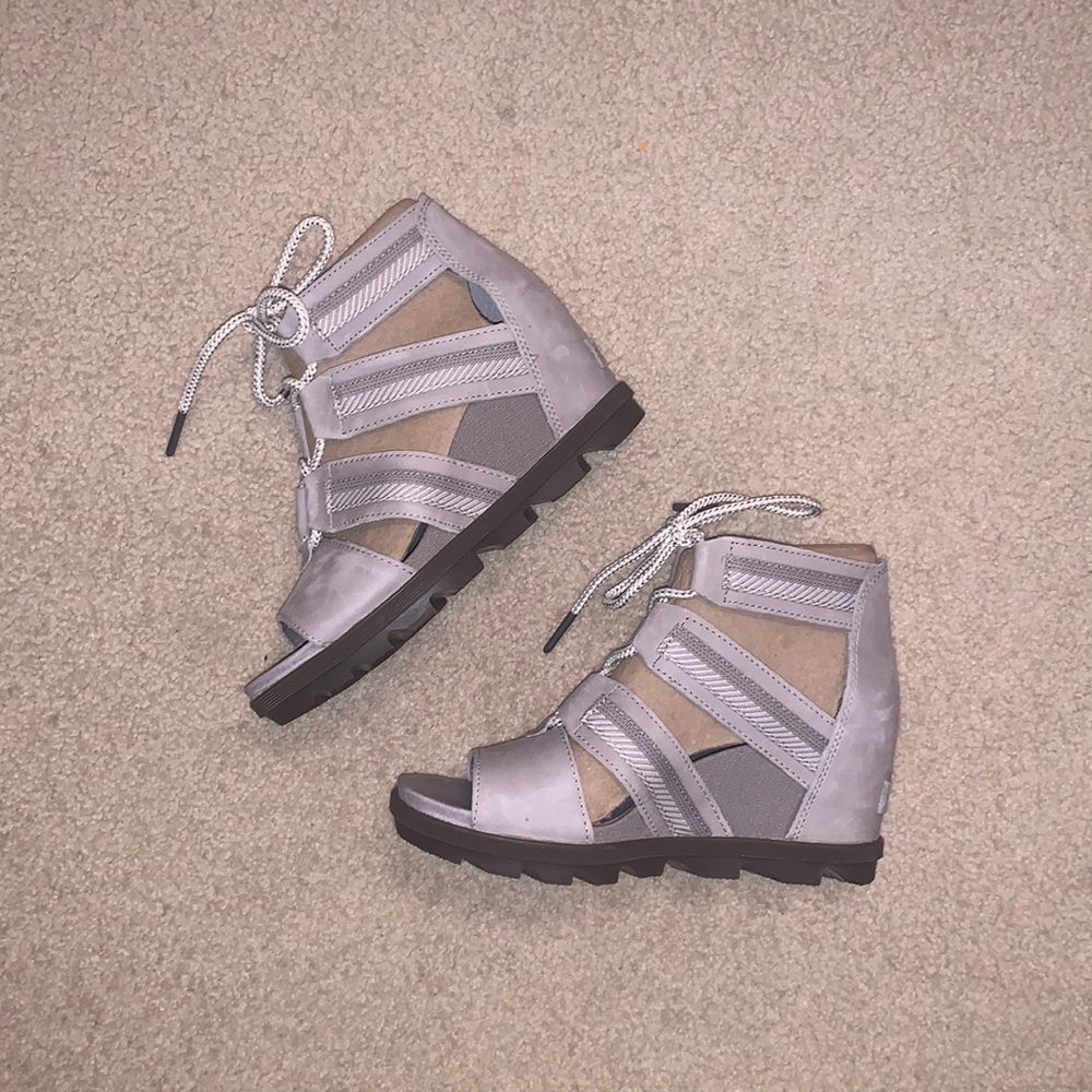 Grey Joanie II Lace Sorel - 8.5